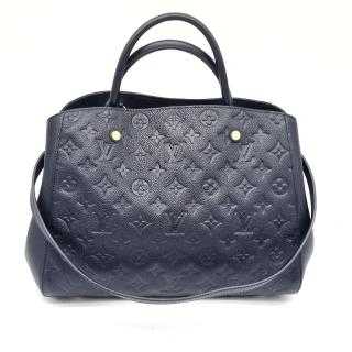 LOUIS VUITTON Montaigne MM Sac Empreinte Noir