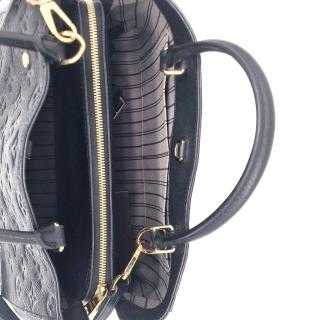 LOUIS VUITTON Montaigne MM Sac Empreinte Noir