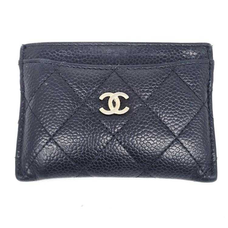 Porte carte Chanel caviar