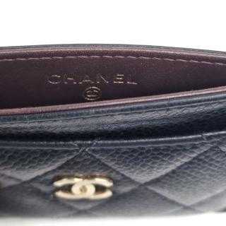 Porte carte Chanel caviar
