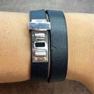 Bracelet Hermès Mini Dog Double Tour