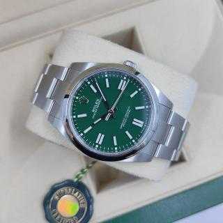 Rolex Oyster Perpetual 41 Green Dial
