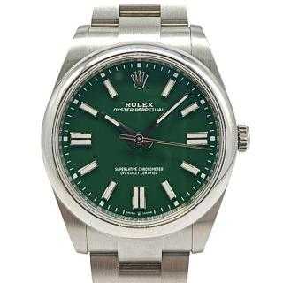 Rolex Oyster Perpetual 41 Green Dial