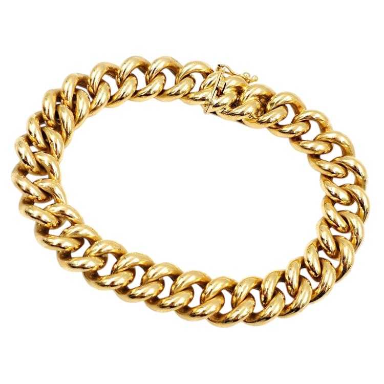 Bracelet Or Jaune 18 Ct