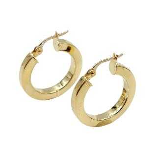 Boucles d'Oreilles Or Jaune 18 Ct