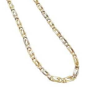 Chaîne Or Jaune&Blanc 18 Ct