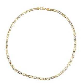 Chaîne Or Jaune&Blanc 18 Ct