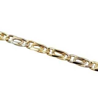 Chaîne Or Jaune&Blanc 18 Ct