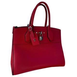 Sac Louis Vuitton Steamer MM Gr Rubis