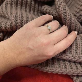 Bague Or jaune 18ct et Diamants