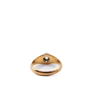 Bague Or Jaune 18k & Diamant