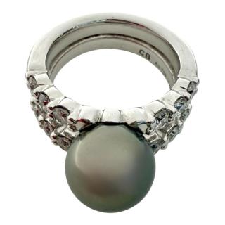 Bague Bucherer Perle Tahiti & Diamants