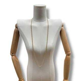 Collier or jaune 18ct