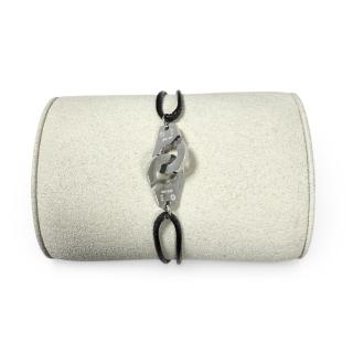 Dinh Van Bracelet sur cordon Menottes moyen modèle