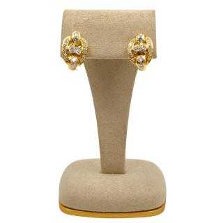Boucles d'Oreilles Or Jaune 18 Ct