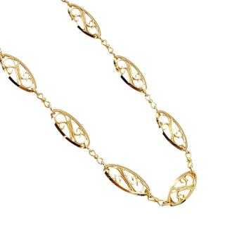 Collier Or Jaune 18 Ct