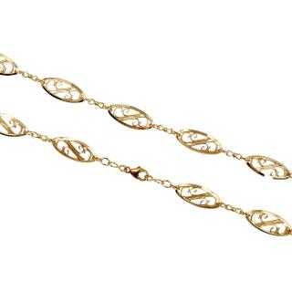 Collier Or Jaune 18 Ct