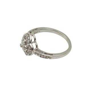 Bague Or Blanc 18 Ct