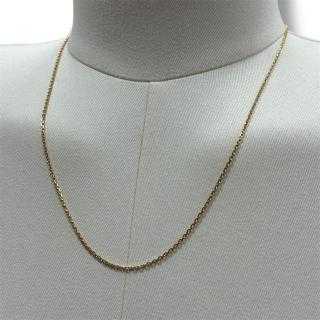 Collier or jaune 18ct