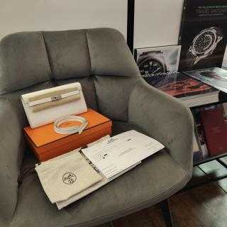 Hermès Kelly To Go Alligator Missi Chantilly