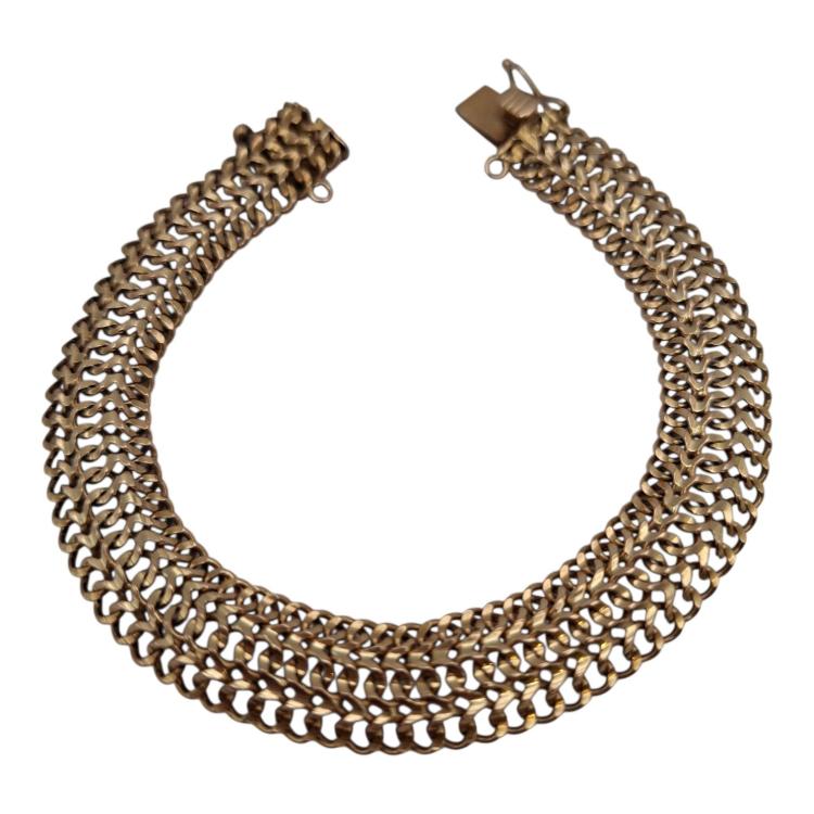 BRACELET OR JAUNE 18 CT