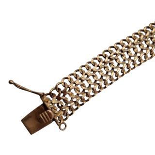 BRACELET OR JAUNE 18 CT