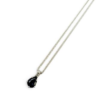 Collier et Pendentif Or blanc 18ct