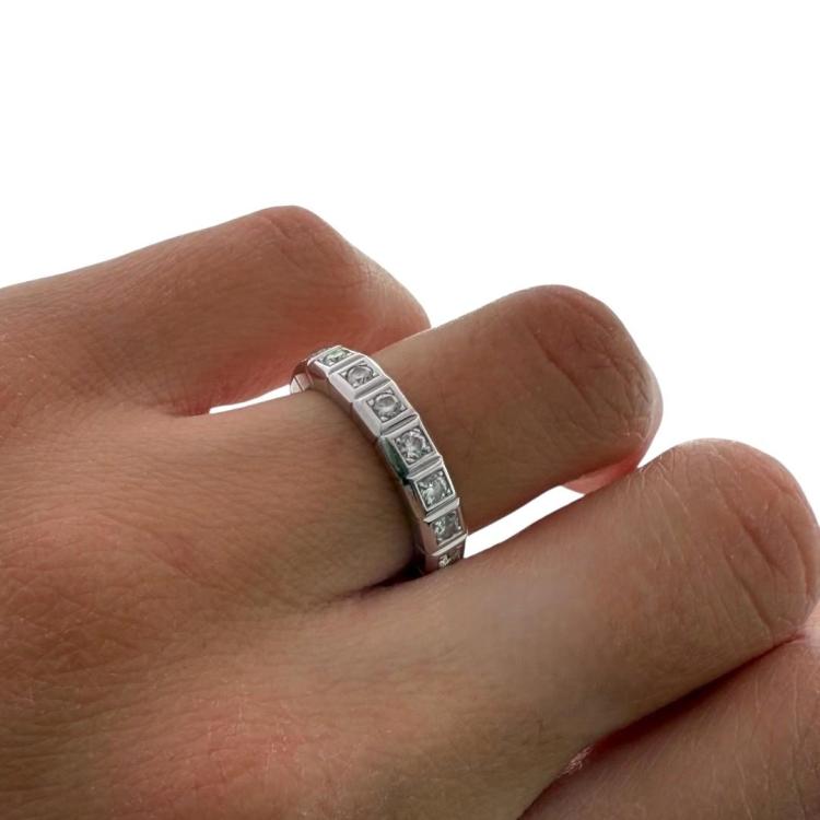 Bague Chopard Ice Cube & Sertie de Diamants