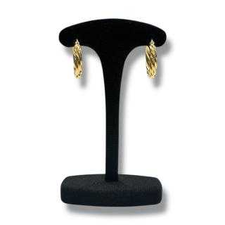 Boucles d'oreilles or jaune 18ct
