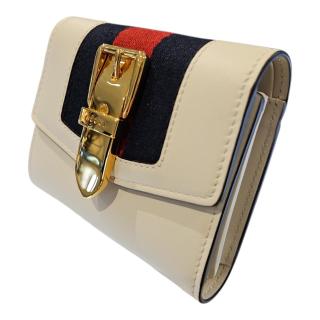 GUCCI PORTEFEUILLE COMPACT SYLVIE