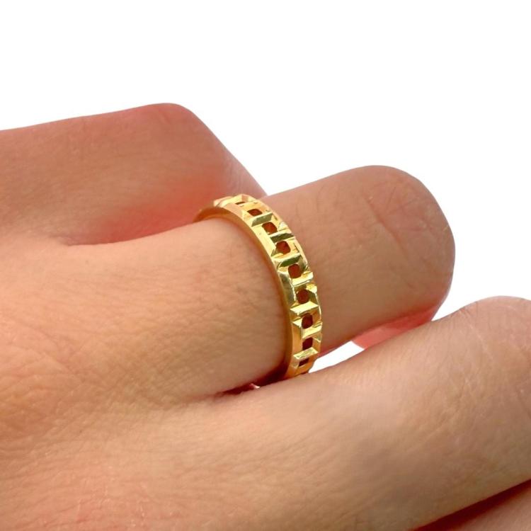 Bague Tiffany T True étroite en Or 18ct