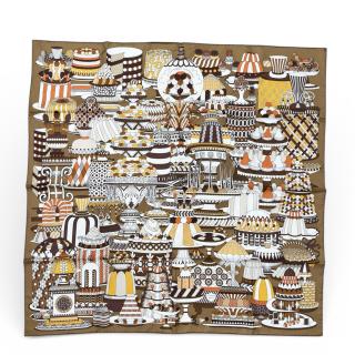 Hermès Carré 90 La pâtisserie Française