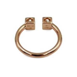 Bague Or Rose 18 Ct Dinh Van