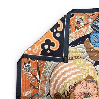 Hermès Carré 90 Duo Cosmique