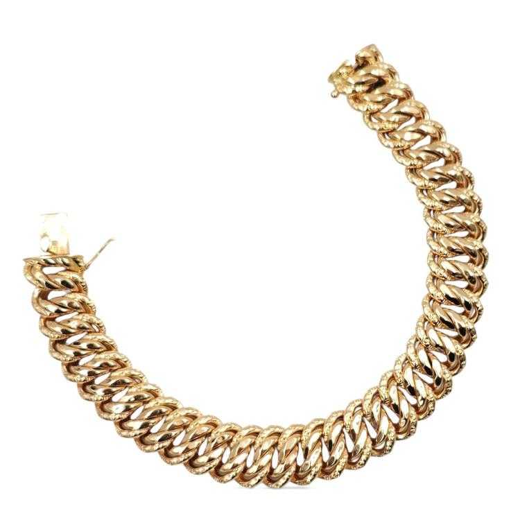 Bracelet Or Jaune 18 Ct