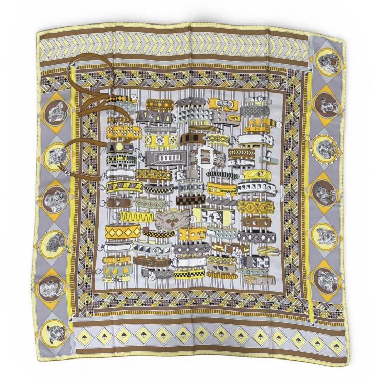 Hermès Carré 90 Colliers et Chiens