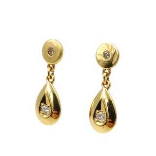 Boucles d'Oreilles Or Jaune 18 Ct