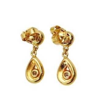 Boucles d'Oreilles Or Jaune 18 Ct