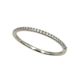 Bague Or Blanc 18 Ct
