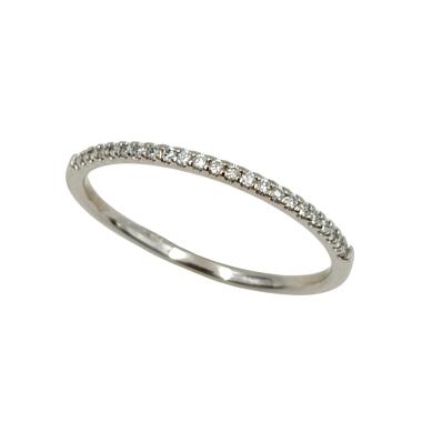 Bague Or Blanc 18 Ct