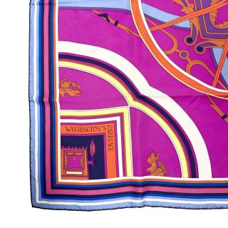 Hermès Carré 90 Washington's Carriage