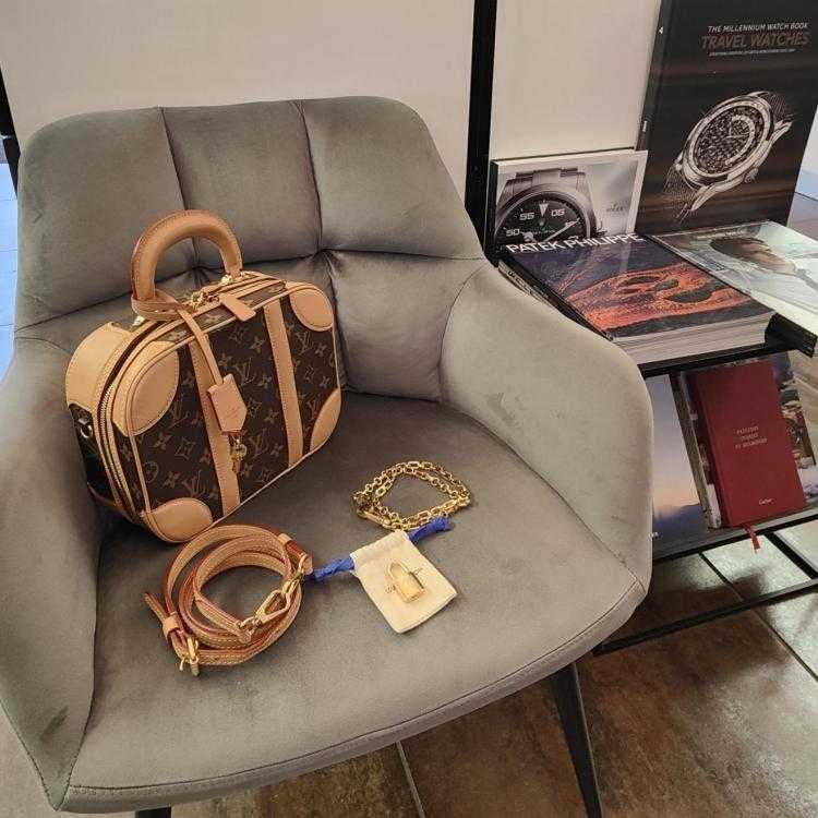 Sac à main Louis Vuitton Monogram Valisette PM