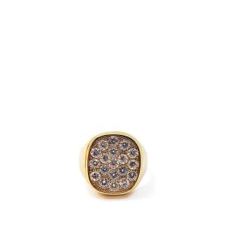 Bague en Or jaune 18 Ct & Diamants