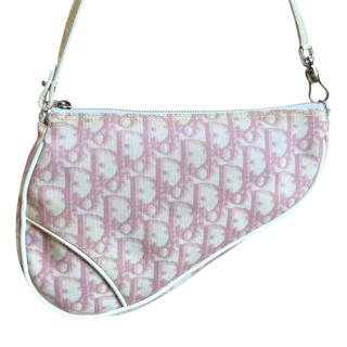 Pochette Dior Saddle Trotter Vintage Rose