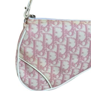 Pochette Dior Saddle Trotter Vintage Rose