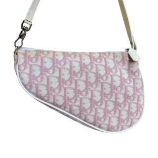 Pochette Dior Saddle Trotter Vintage Rose