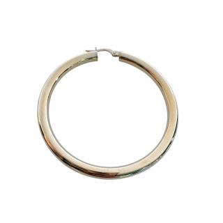 Boucles D'Oreilles Créoles Or 18ct