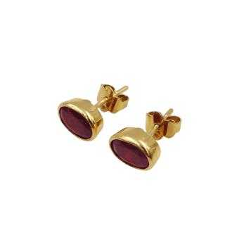 Boucles d'Oreilles Or Jaune 18 Ct