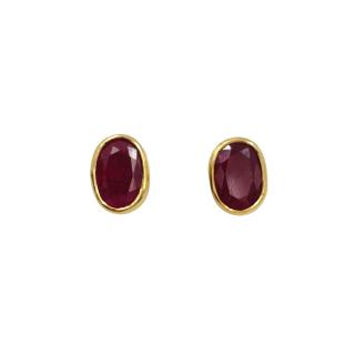Boucles d'Oreilles Or Jaune 18 Ct