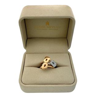 Bague Mattioli Puzzle Ring Or 18ct & Diamants